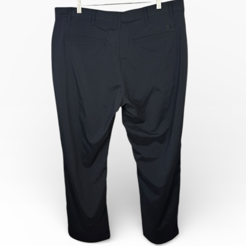 Under Armour Tech Loose Golf Pants in Black M-374 Sz 40” x 30” - Picture 5 of 7